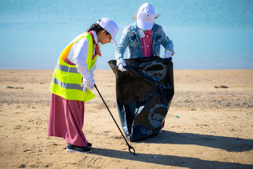 Beach clean